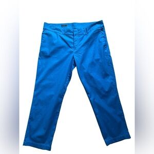 Kut from the Kloth Blue Crop Trouser Size 16